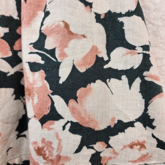 Abercrombie & Fitch Women's Linen-Blend Floral Mini Skirt - S - Picture 6 of 8